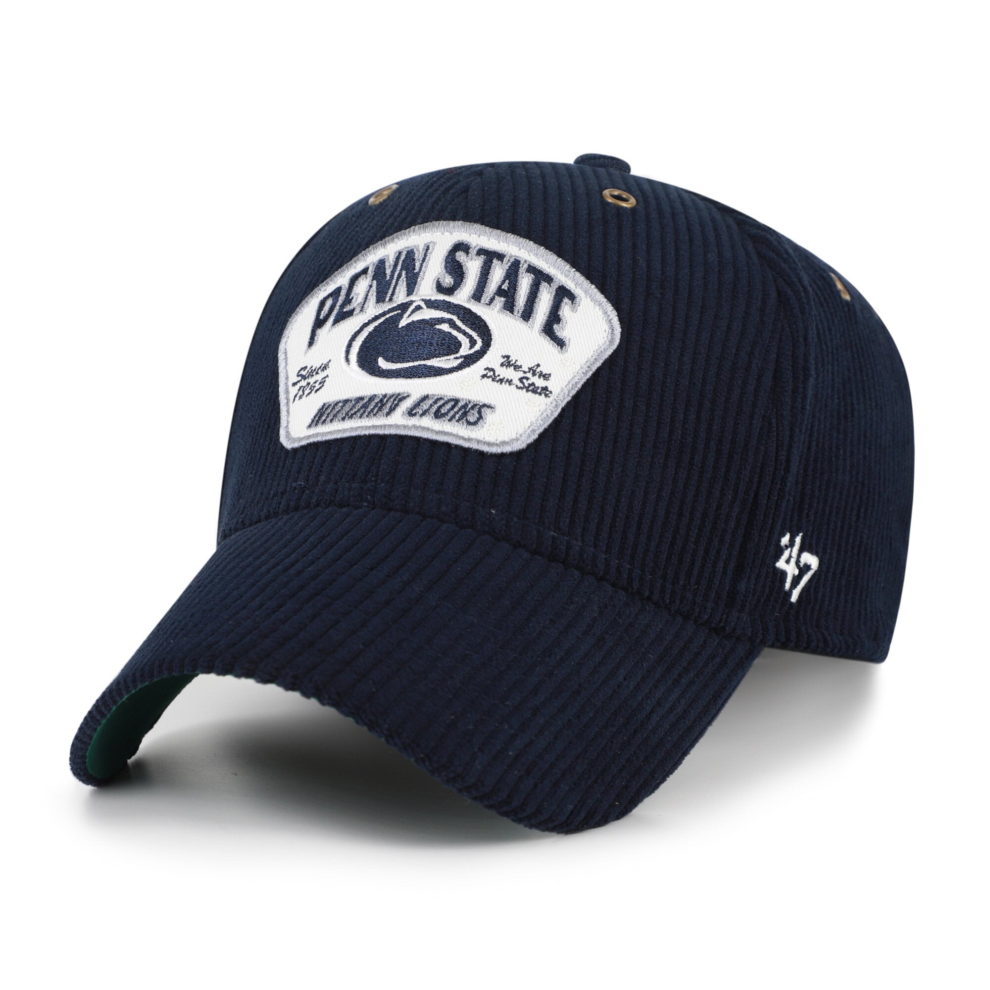Unisex '47 Navy Penn State Nittany Lions Accordia Corduroy MVP Adjustable Hat
