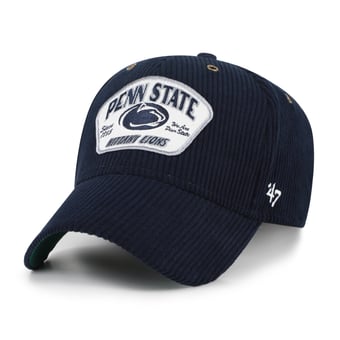 Unisex '47 Navy Penn State Nittany Lions Accordia Corduroy MVP Adjustable Hat