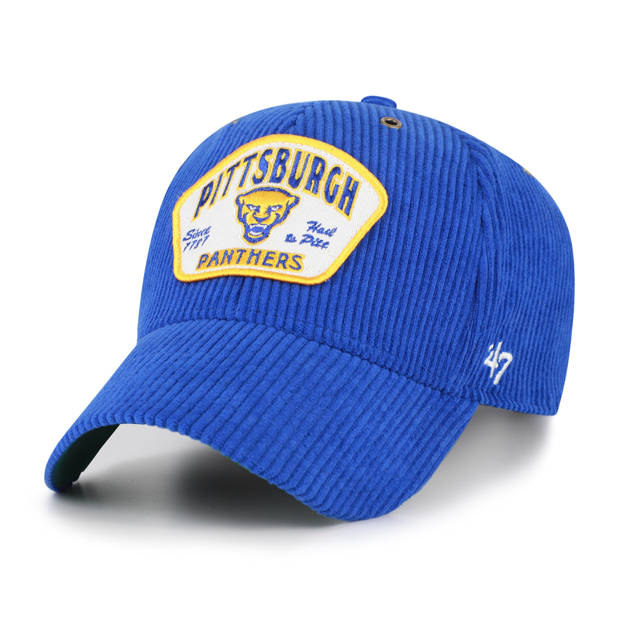 Unisex '47 Royal Pitt Panthers Accordia Corduroy MVP Adjustable Hat