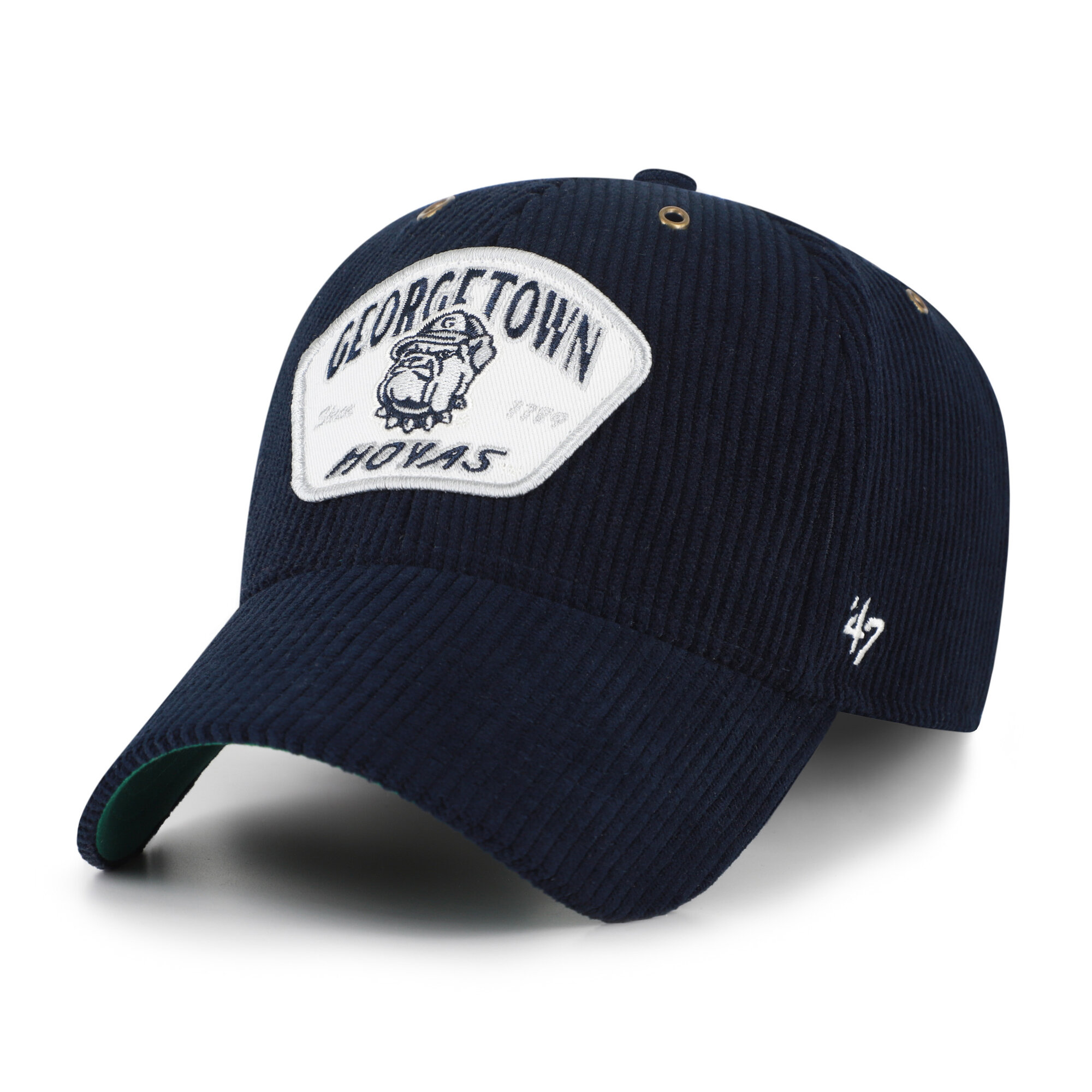 Unisex '47 Navy Georgetown Hoyas Accordia Corduroy MVP Adjustable Hat