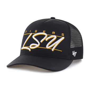 Unisex '47 Black LSU Tigers brrr° Condor Mesh Hitch Adjustable Hat