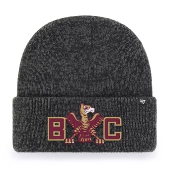 Unisex '47 Black Boston College Eagles Brain Freeze Cuff Knit Hat