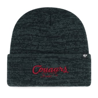 Unisex '47 Black Washington State Cougars Brain Freeze Cuff Knit Hat