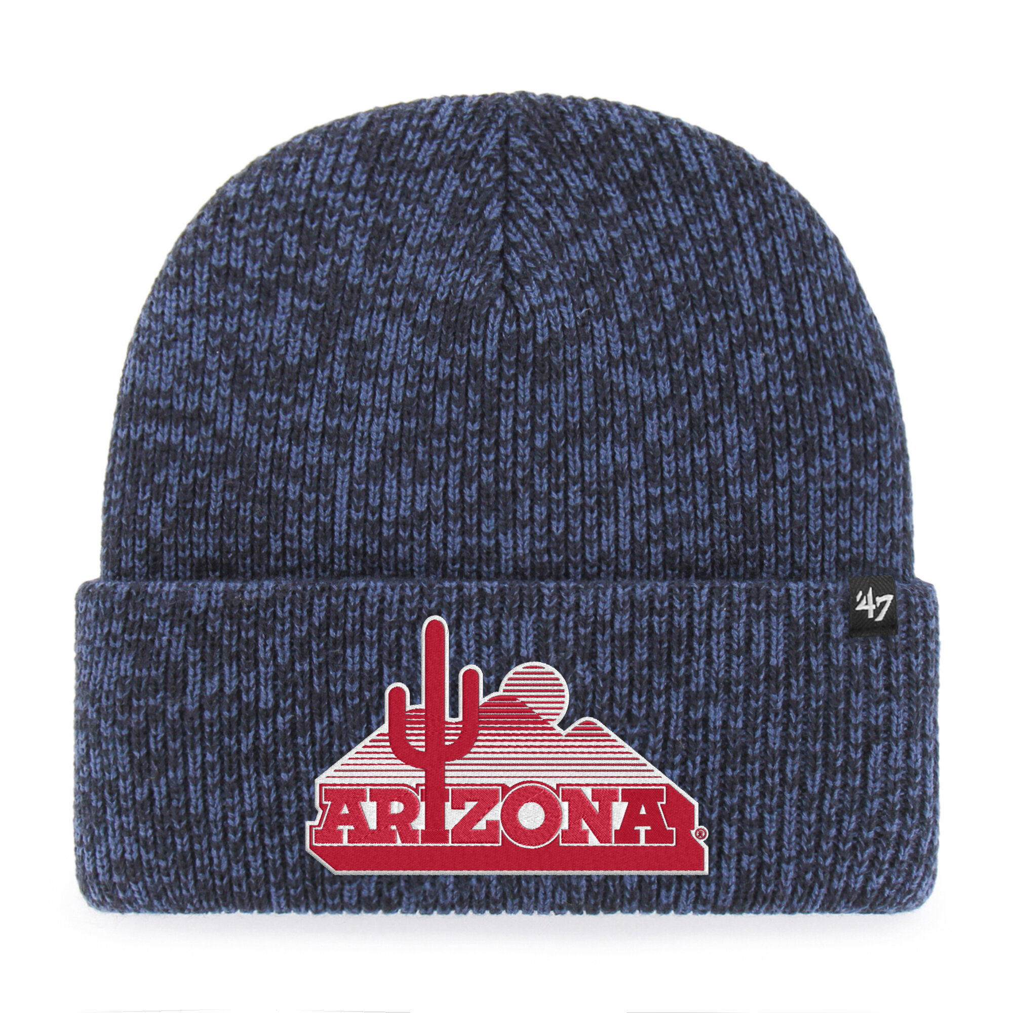 Unisex '47 Navy Arizona Wildcats Brain Freeze Cuff Knit Hat