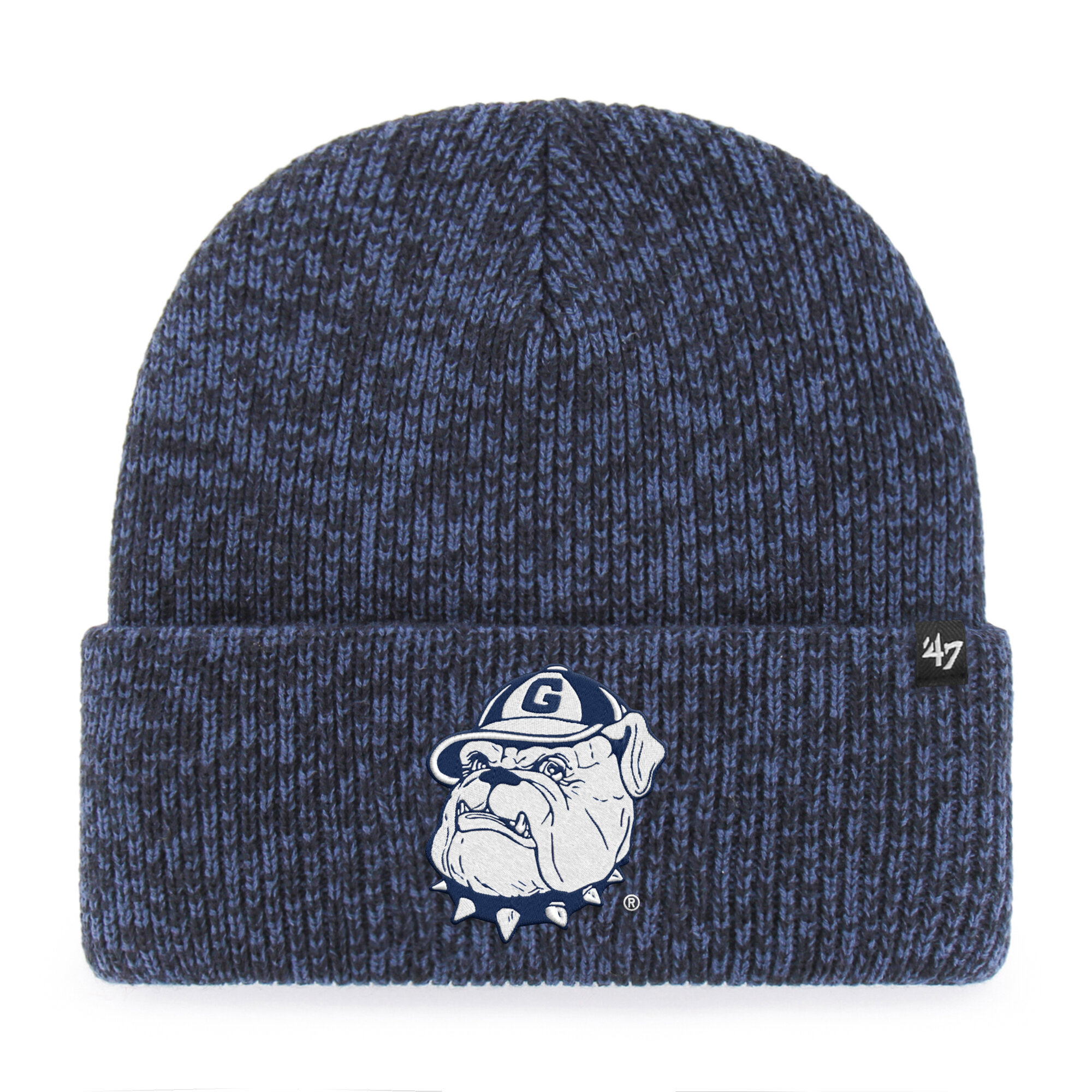Unisex '47 Navy Georgetown Hoyas Brain Freeze Cuff Knit Hat