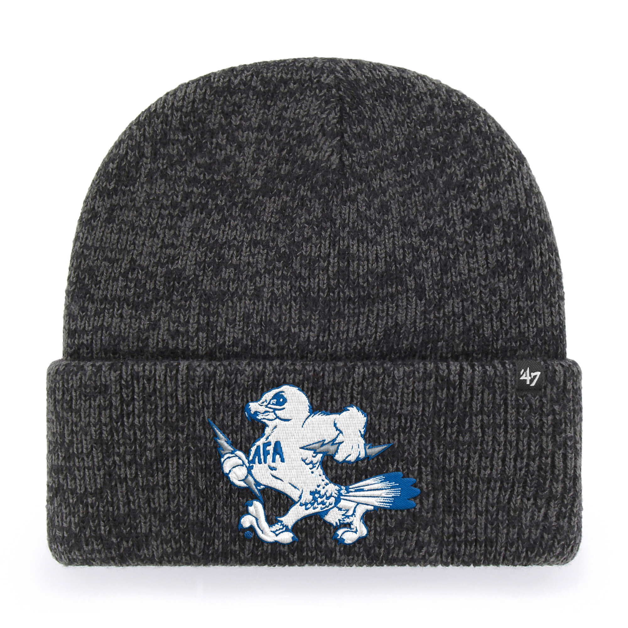 Unisex '47 Black Air Force Falcons Brain Freeze Cuff Knit Hat