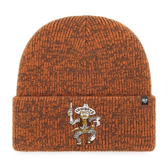 Unisex '47 Brown Wyoming Cowboys Brain Freeze Cuff Knit Hat