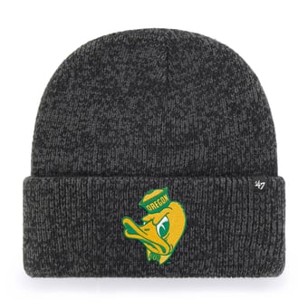 Unisex '47 Black Oregon Ducks Brain Freeze Cuff Knit Hat