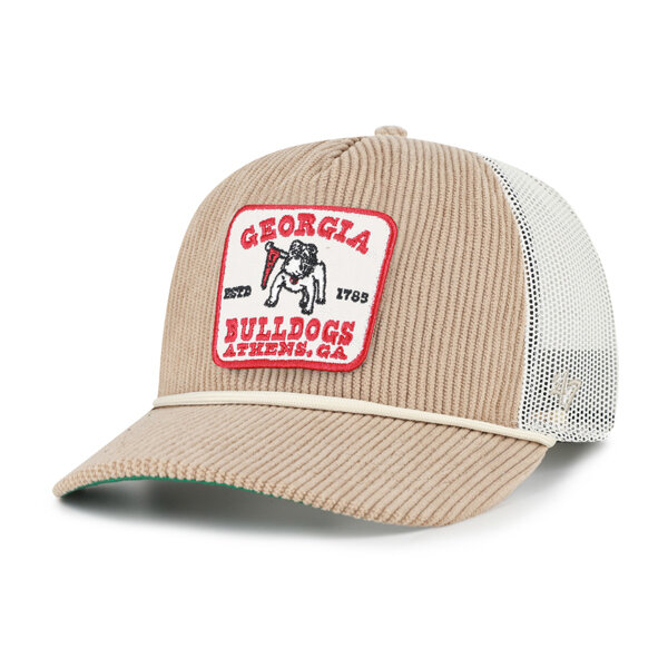 Unisex '47 Khaki Georgia Bulldogs Cordlandia Hitch Adjustable Hat