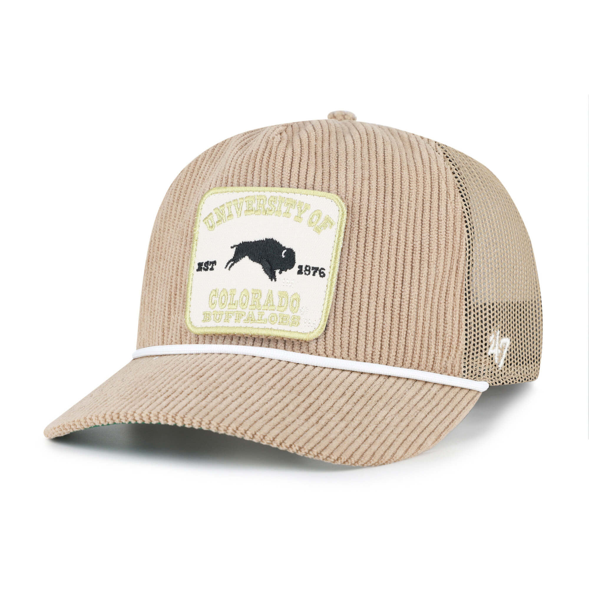Unisex '47 Khaki Colorado Buffaloes Cordlandia Hitch Adjustable Hat