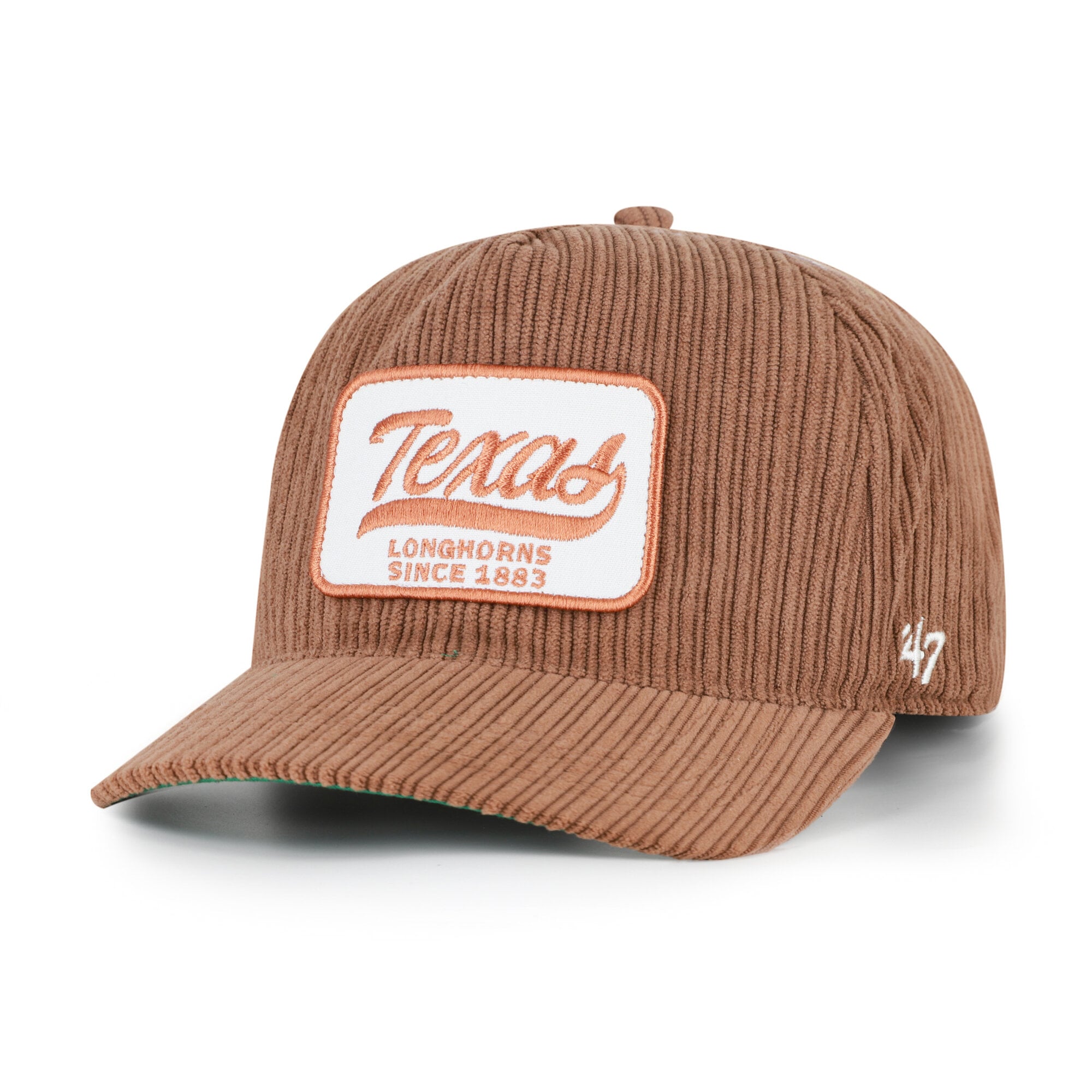 Unisex '47 Brown Texas Longhorns Corduroy Patch Hitch Adjustable Hat