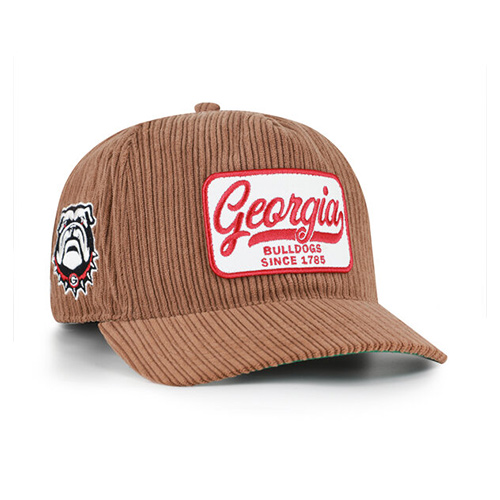 Unisex '47 Brown Georgia Bulldogs Corduroy Patch Hitch Adjustable Hat