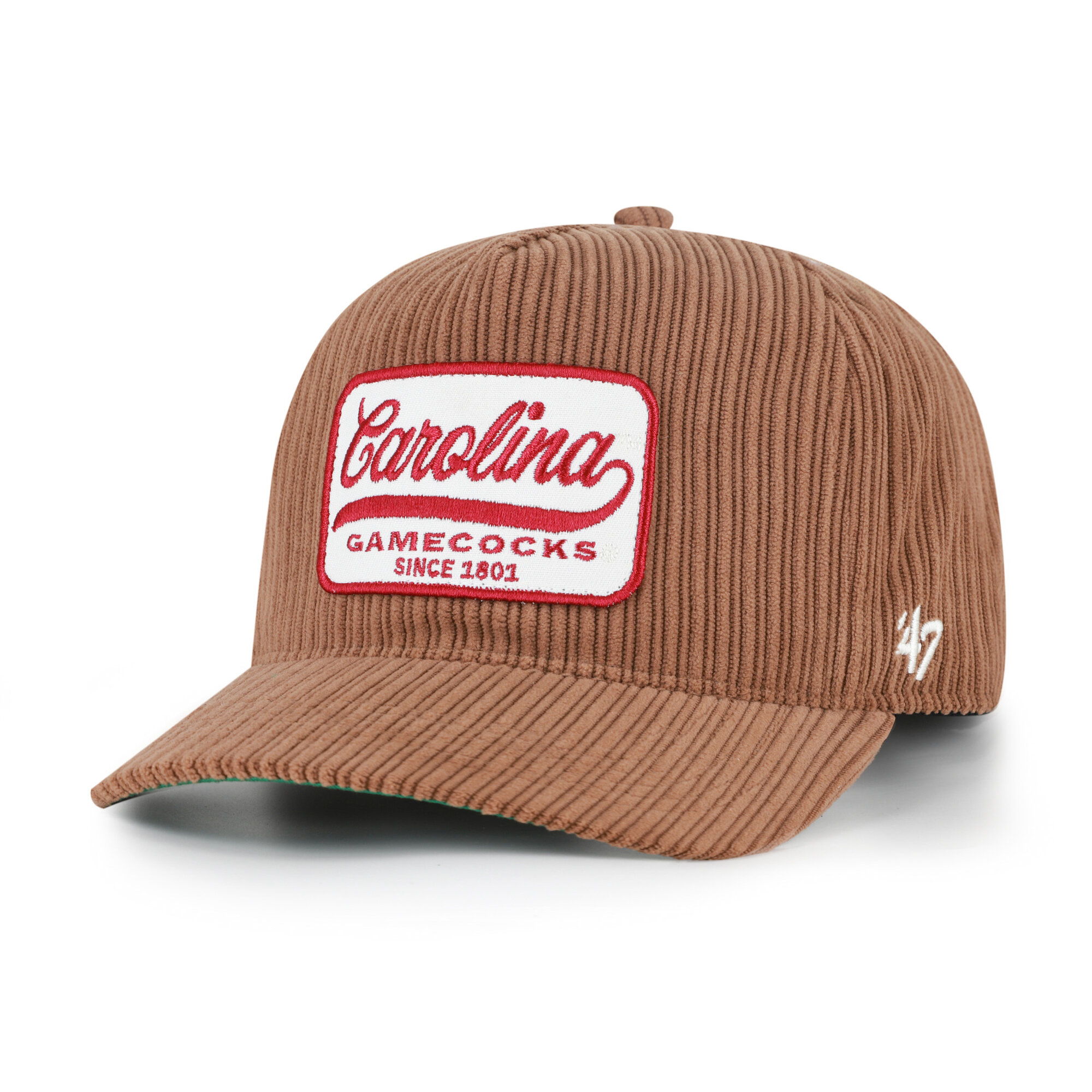 Unisex '47 Brown South Carolina Gamecocks Corduroy Patch Hitch Adjustable Hat
