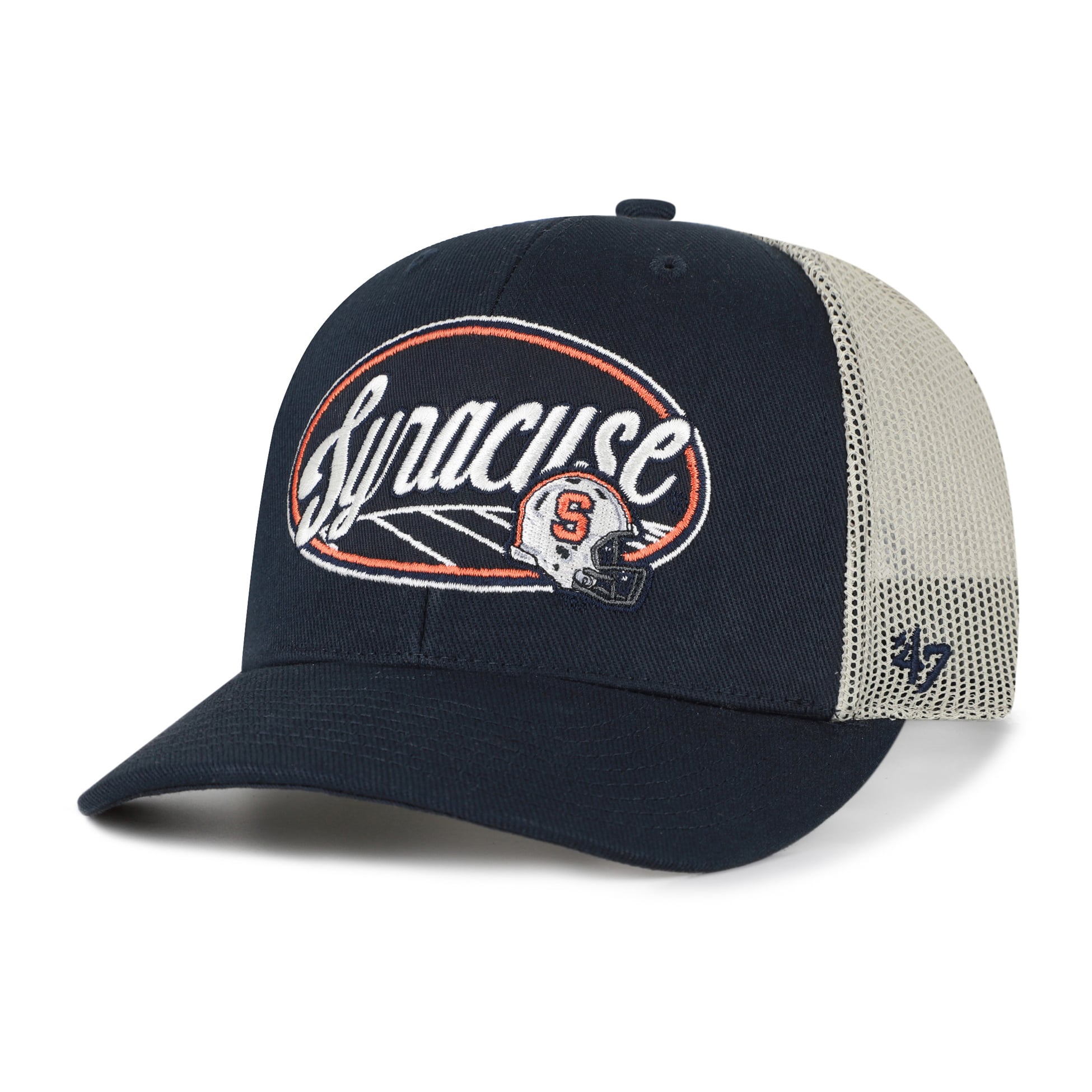 Unisex '47 Navy Syracuse Orange Enfield Adjustable Trucker Hat