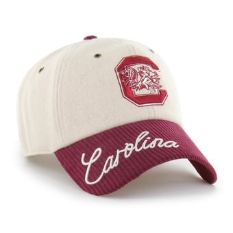 Women's '47 Cream/Garnet South Carolina Gamecocks Rope Script Clean Up Adjustable Hat
