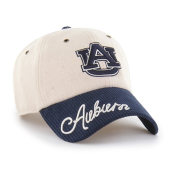 Women's '47 Cream/Navy Auburn Tigers Rope Script Clean Up Adjustable Hat