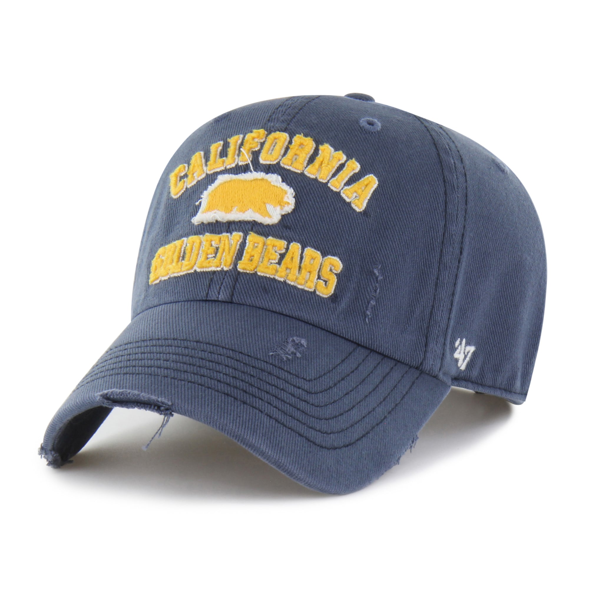 Unisex '47  Navy Cal Bears Well-Worn Seymore Clean Up Adjustable Hat