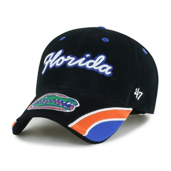 Women's '47 Black Florida Gators Velvet Denim Script MVP Adjustable Hat