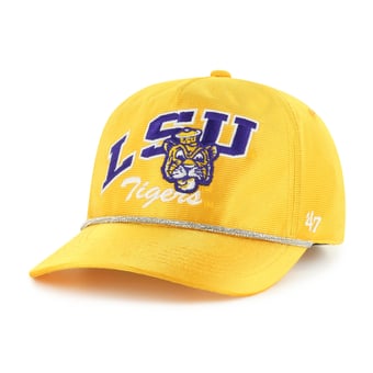 Women's '47 Gold LSU Tigers Glitter Hitch Adjustable Hat