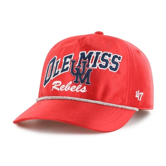 Women's '47 Red Ole Miss Rebels Glitter Hitch Adjustable Hat