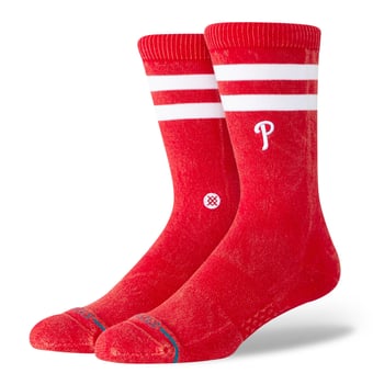 Unisex Stance Red Philadelphia Phillies Rotation Crew Socks