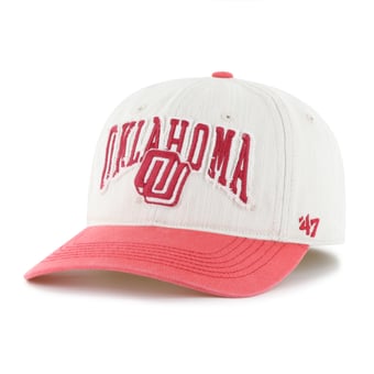 Unisex '47  Cream Oklahoma Sooners Well Worn Clean Up Stretch Fit Hat