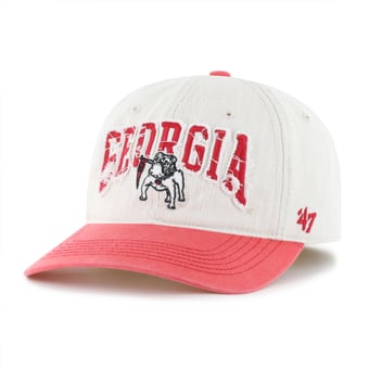 Unisex '47  Cream Georgia Bulldogs Well Worn Clean Up Stretch Fit Hat