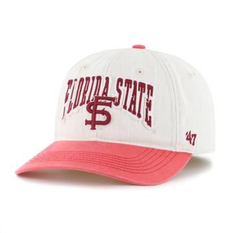 Unisex '47  Cream Florida State Seminoles Well Worn Clean Up Stretch Fit Hat