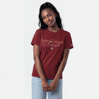 Women's Champion  Garnet Florida State Seminoles Lifestyle T-Shirt