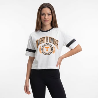 Women's Champion  White Tennessee Volunteers Retro Oversized T-Shirt