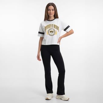 Women's Champion  White Missouri Tigers Retro Oversized T-Shirt