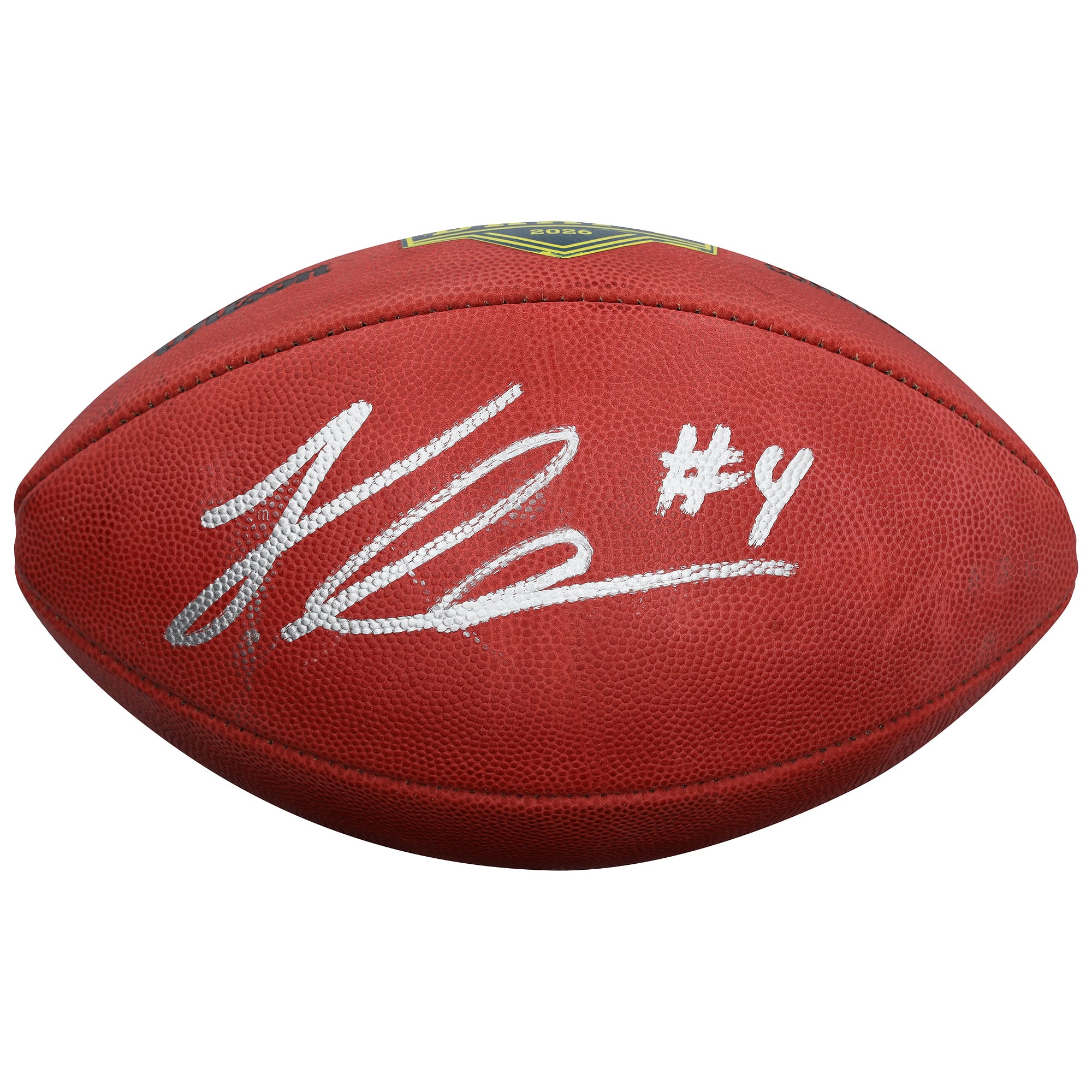 Jeremiyah Love Arizona Cardinals Autographed 2026 NFL Draft Wilson Duke Pro Football
