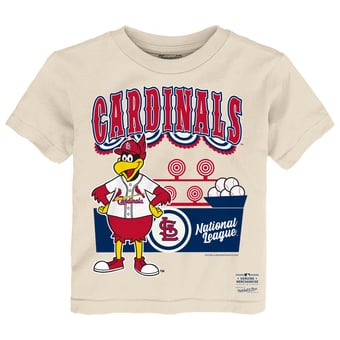 Toddler Mitchell & Ness  Cream St. Louis Cardinals Step Back Up T-Shirt