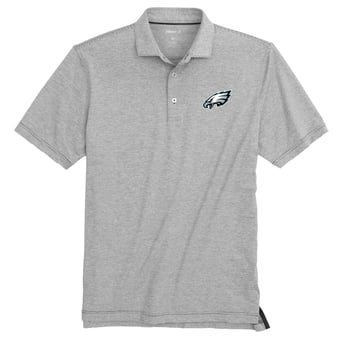 Men's johnnie-O  Charcoal Philadelphia Eagles Lyndon Performance Polo