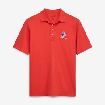 Men's johnnie-O  Red New England Patriots Throwback Coastal Wash Polo