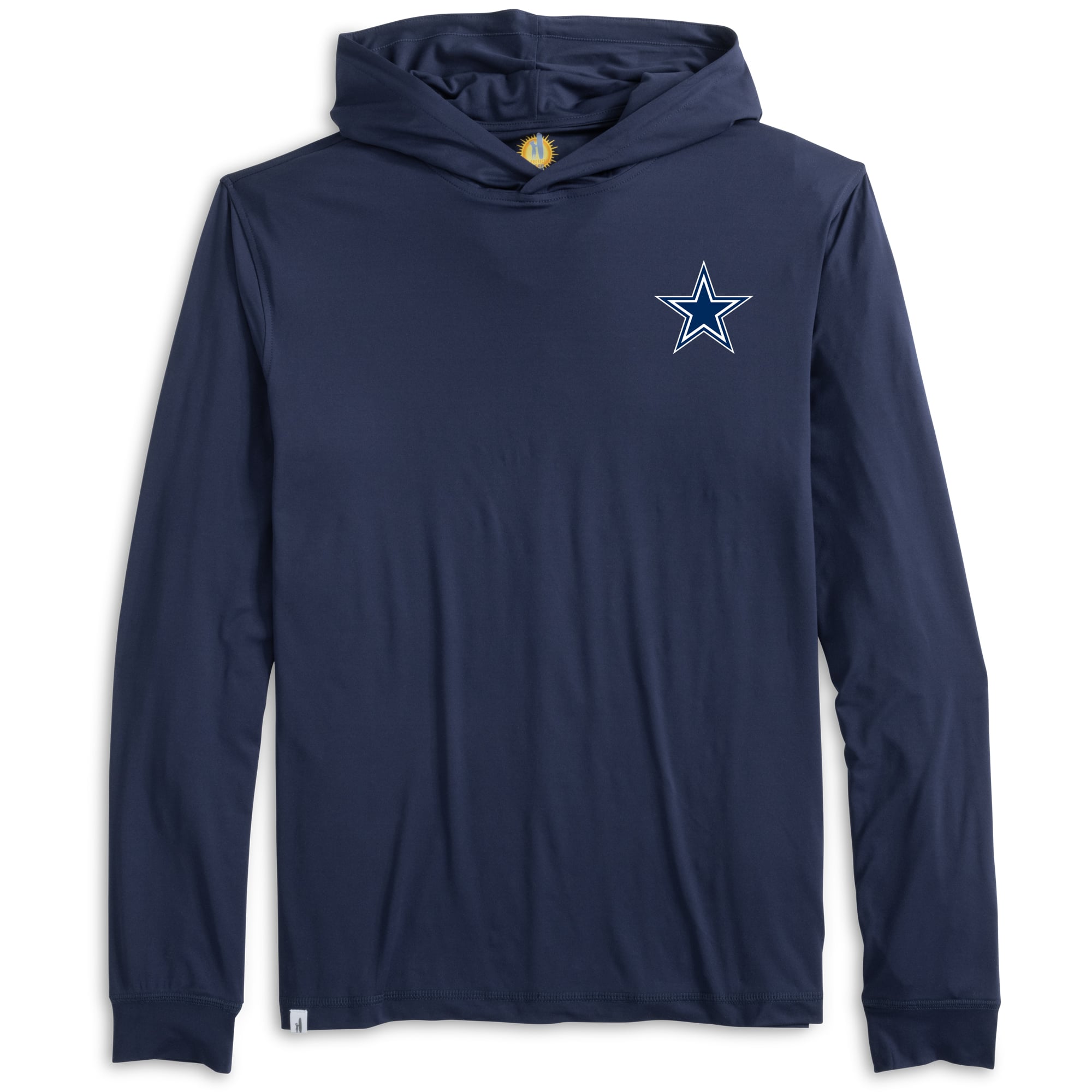 Men's johnnie-O  Navy Dallas Cowboys Talon Long Sleeve Hooded T-Shirt