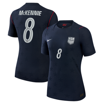 Women's Nike Weston McKennie Blue USMNT 2026 Away Match Authentic Jersey