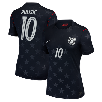 Women's Nike Christian Pulisic Blue USMNT 2026 Away Stadium Replica Jersey