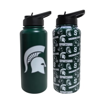 Pegasus Michigan State Spartans Game Day Duo 41oz. Stainless Steel Water Bottle Set