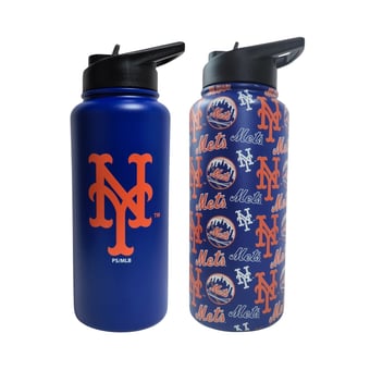 Pegasus New York Mets Game Day Duo 41oz. Stainless Steel Water Bottle Set