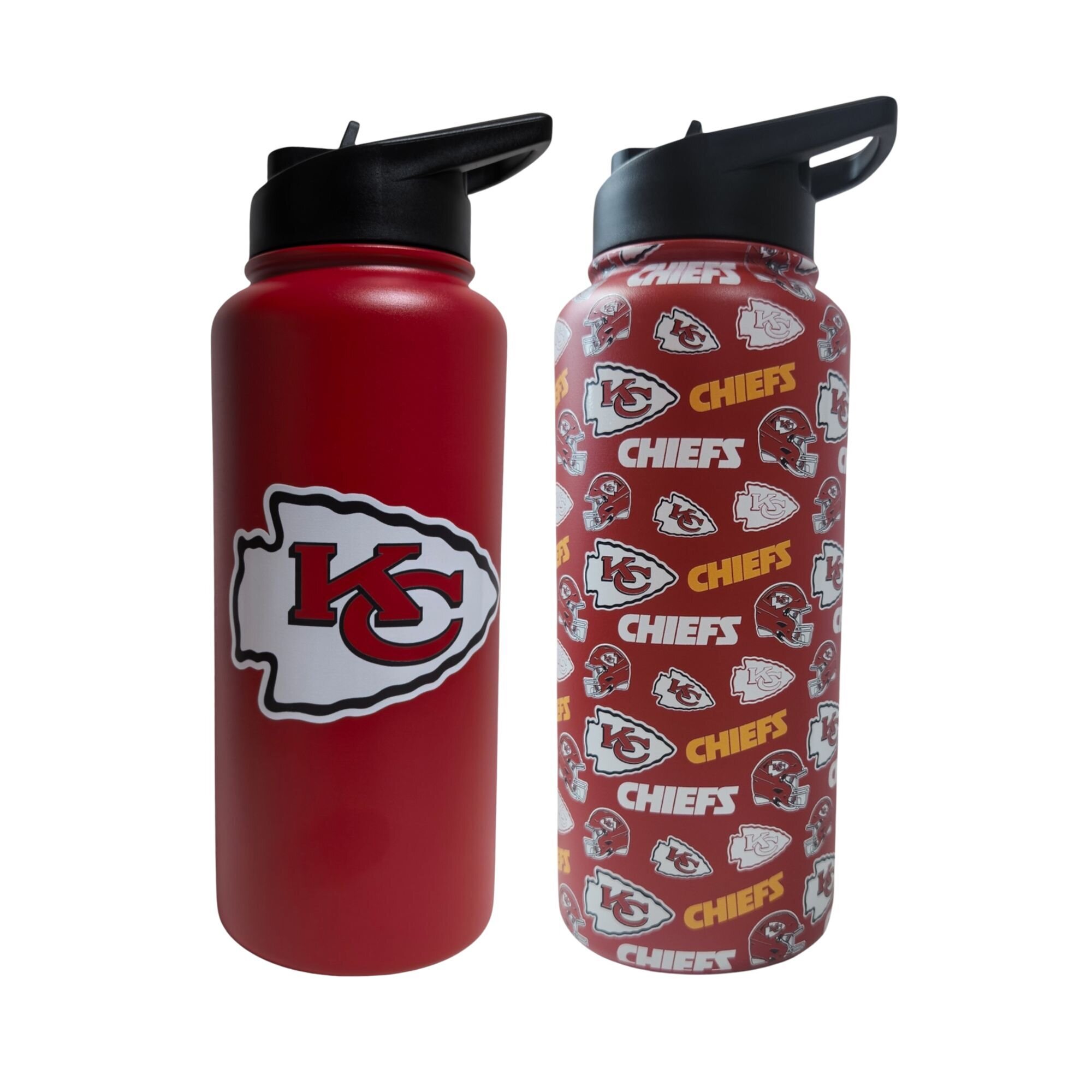 Pegasus Kansas City Chiefs Game Day Duo 41oz. Stainless Steel Water Bottle Set
