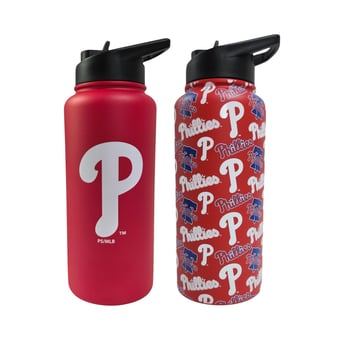 Pegasus Philadelphia Phillies Game Day Duo 41oz. Stainless Steel Water Bottle Set