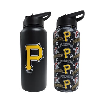 Pegasus Pittsburgh Pirates Game Day Duo 41oz. Stainless Steel Water Bottle Set