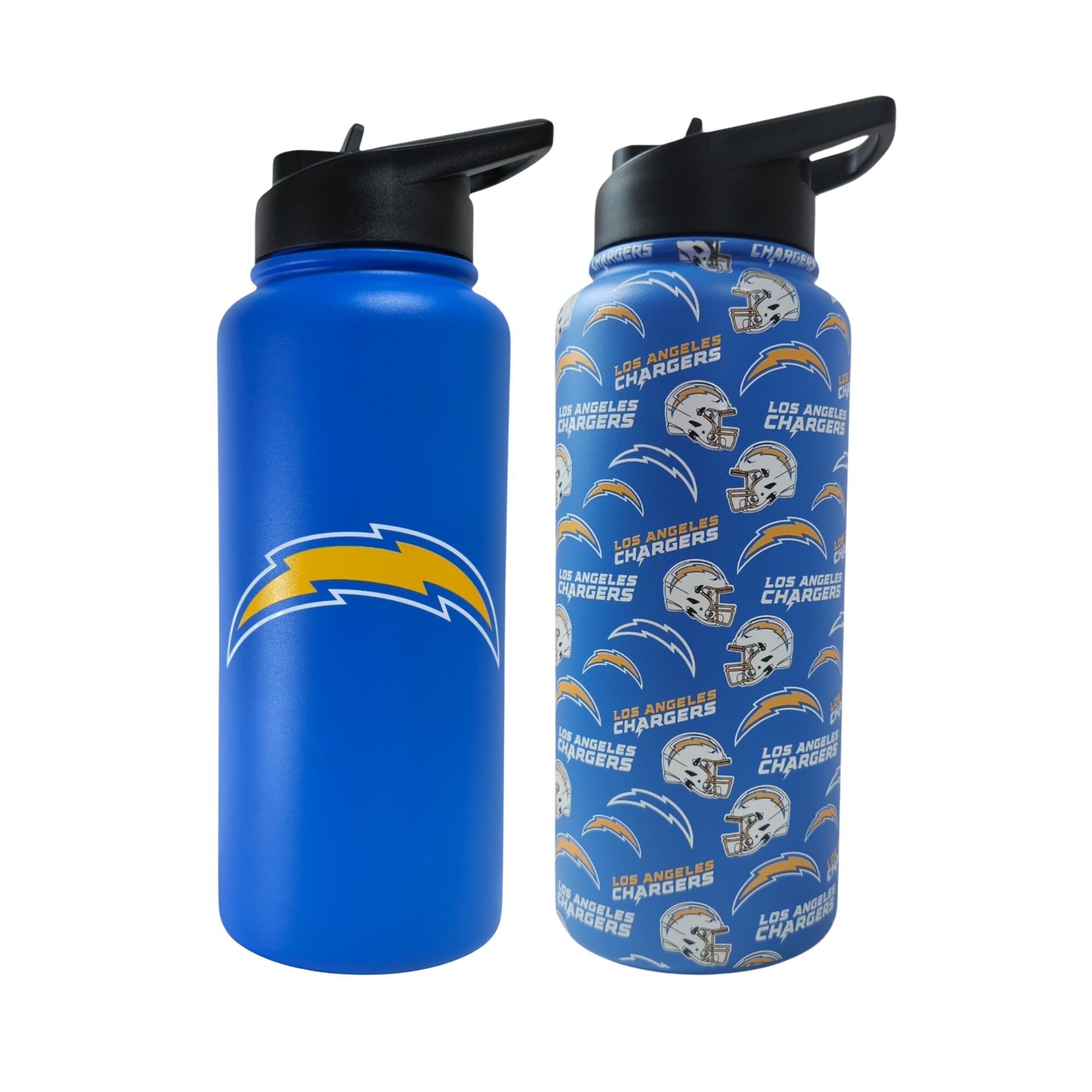 Pegasus Los Angeles Chargers Game Day Duo 41oz. Stainless Steel Water Bottle Set