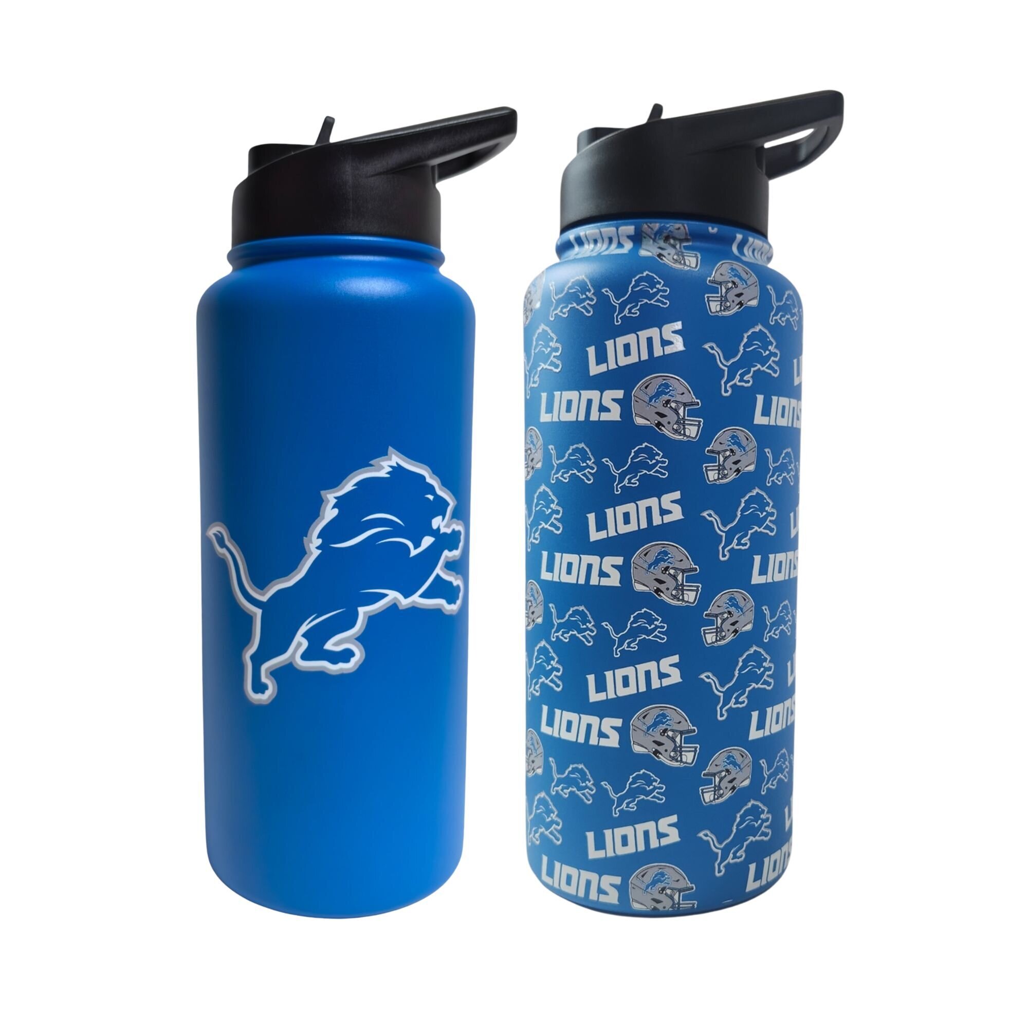 Pegasus Detroit Lions Game Day Duo 41oz. Stainless Steel Water Bottle Set