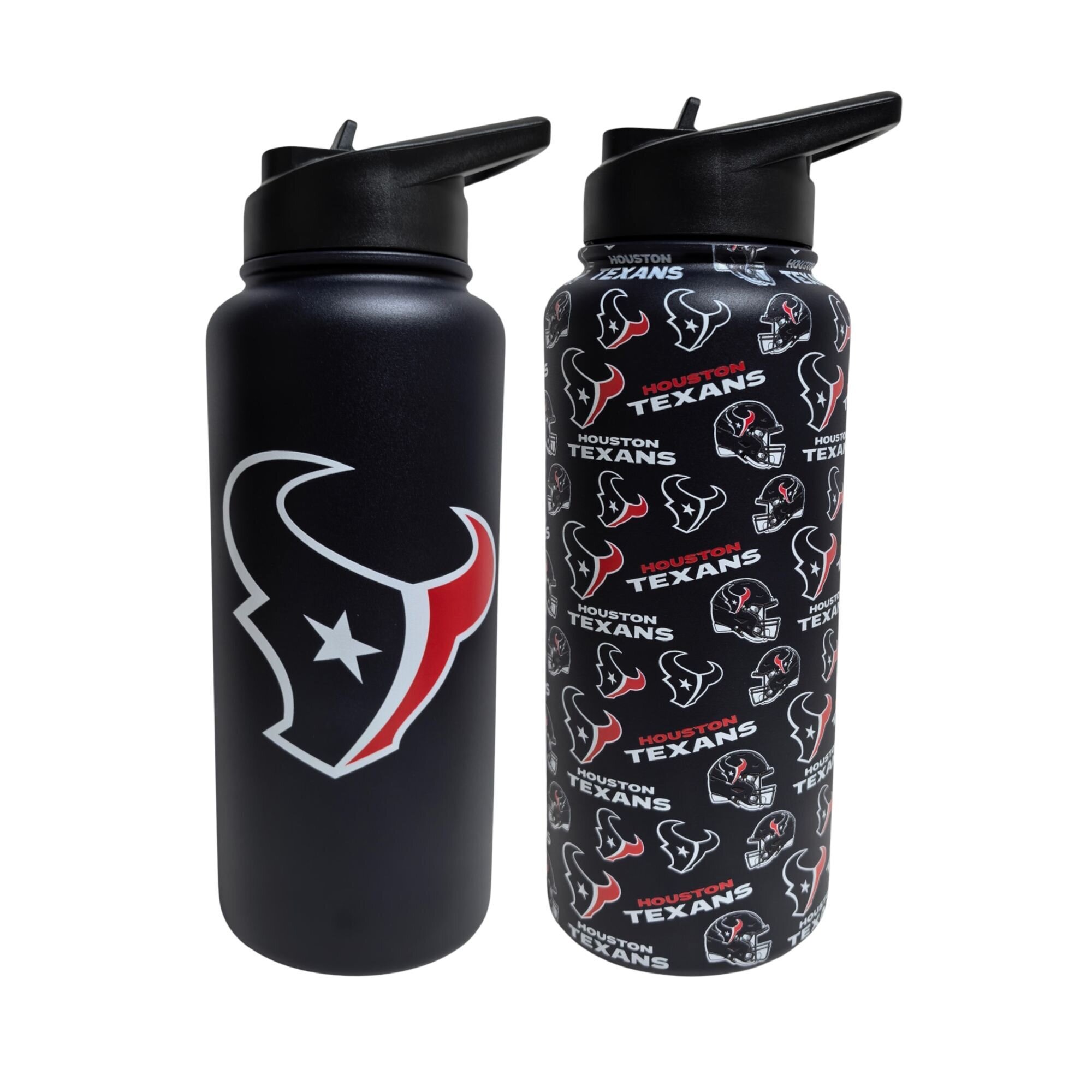 Pegasus Houston Texans Game Day Duo 41oz. Stainless Steel Water Bottle Set