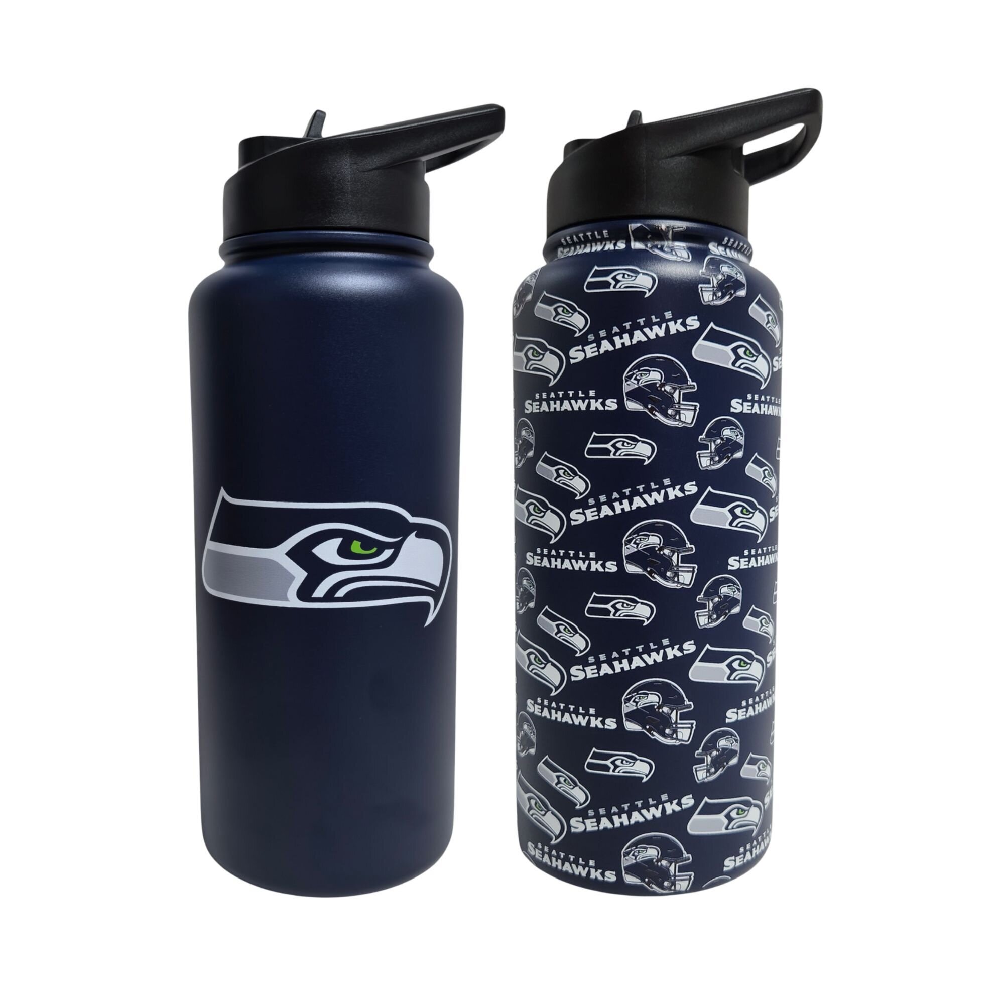 Pegasus Seattle Seahawks Game Day Duo 41oz. Stainless Steel Water Bottle Set