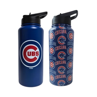 Pegasus Chicago Cubs Game Day Duo 41oz. Stainless Steel Water Bottle Set