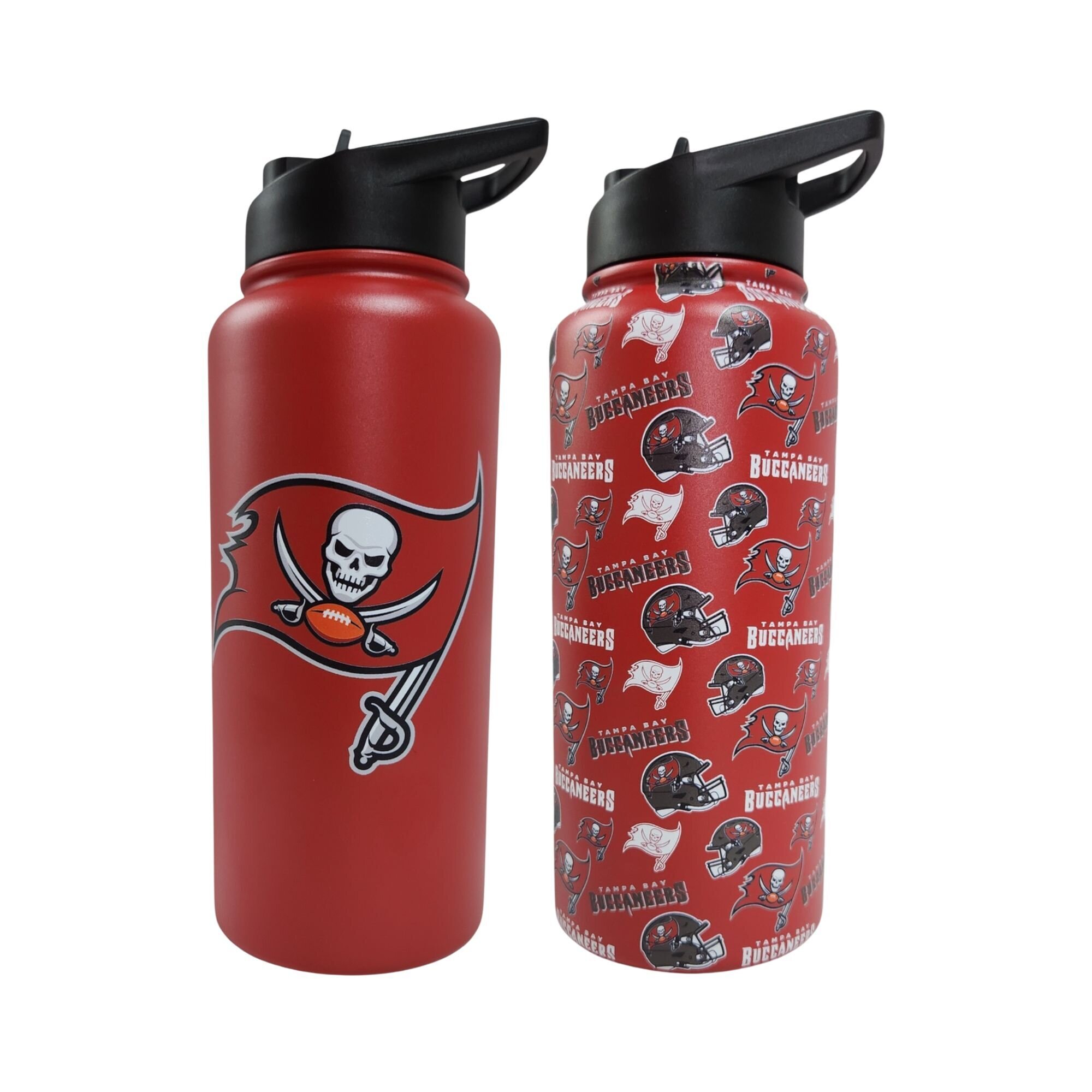 Pegasus Tampa Bay Buccaneers Game Day Duo 41oz. Stainless Steel Water Bottle Set