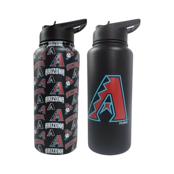 Pegasus Arizona Diamondbacks Game Day Duo 41oz. Stainless Steel Water Bottle Set